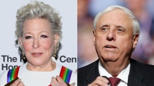 Bette Midler Hits Back At West Virginia Governor’s Request She Kiss His Dog’s Derrière