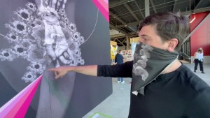 Pandemic Inspired Plywood Murals Exhibited In San Francisco