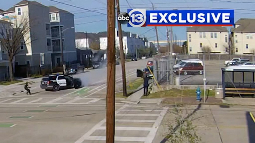 Standoff Ends With Houston Police Shooting Suspect Taken Into Custody