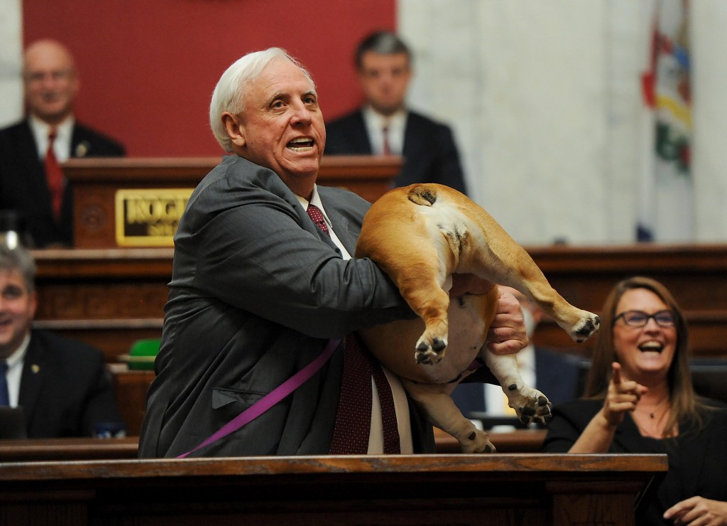 The Ultimate Rebuttal: West Virginia Governor Hoists Dog’s Derrière In Cheeky Response To Critics