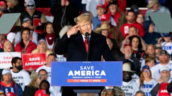 Trump Teases A Presidential Run And Dangles Pardons For January 6 Rioters At Texas Rally