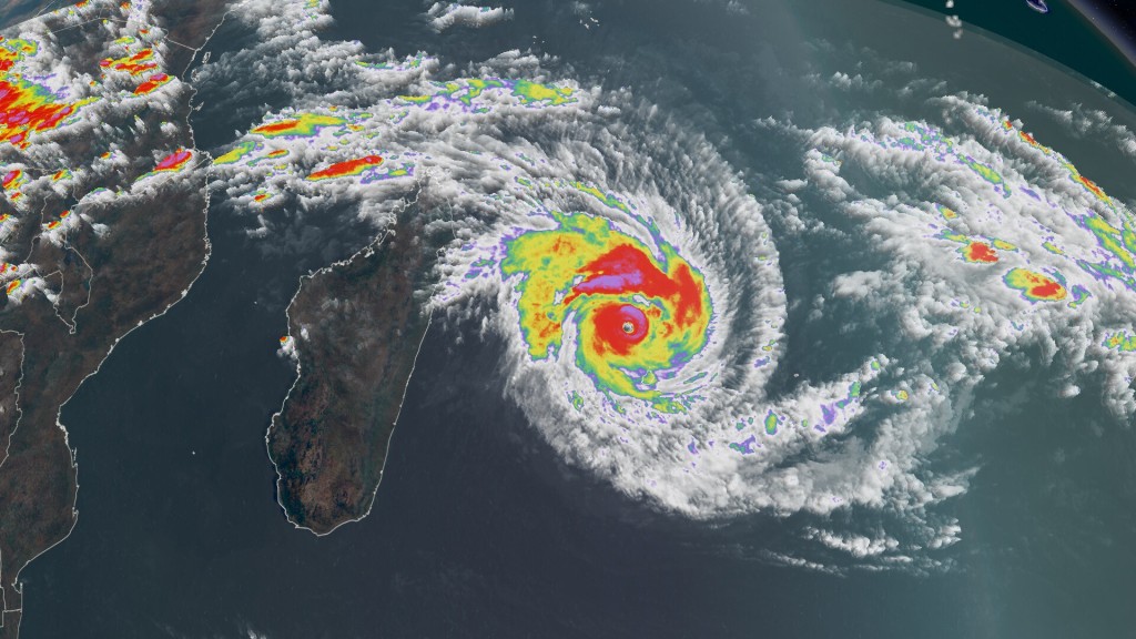 Rapidly Intensified Cyclone Batsirai Bears Down On Madagascar, Weeks After Deadly Floods