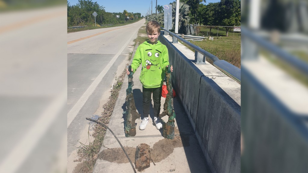 A Florida Man Took His Grandson Magnet Fishing. Police Are Now Investigating What They Reeled In