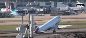 Plane Battling Winds At Heathrow Nearly Topples Over