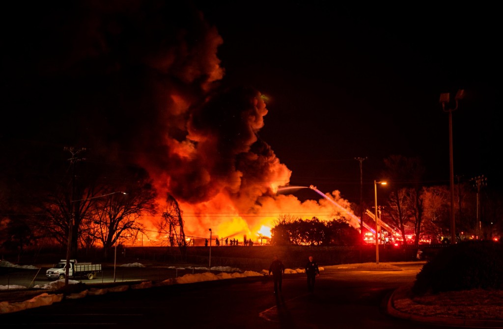 6,000 Urged To Evacuate As North Carolina Fertilizer Plant Fire Threatens An Ammonium Nitrate Explosion