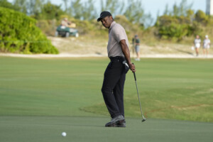 Tiger Woods Has A Sloppy Finish For A 75 In His Return In The Bahamas